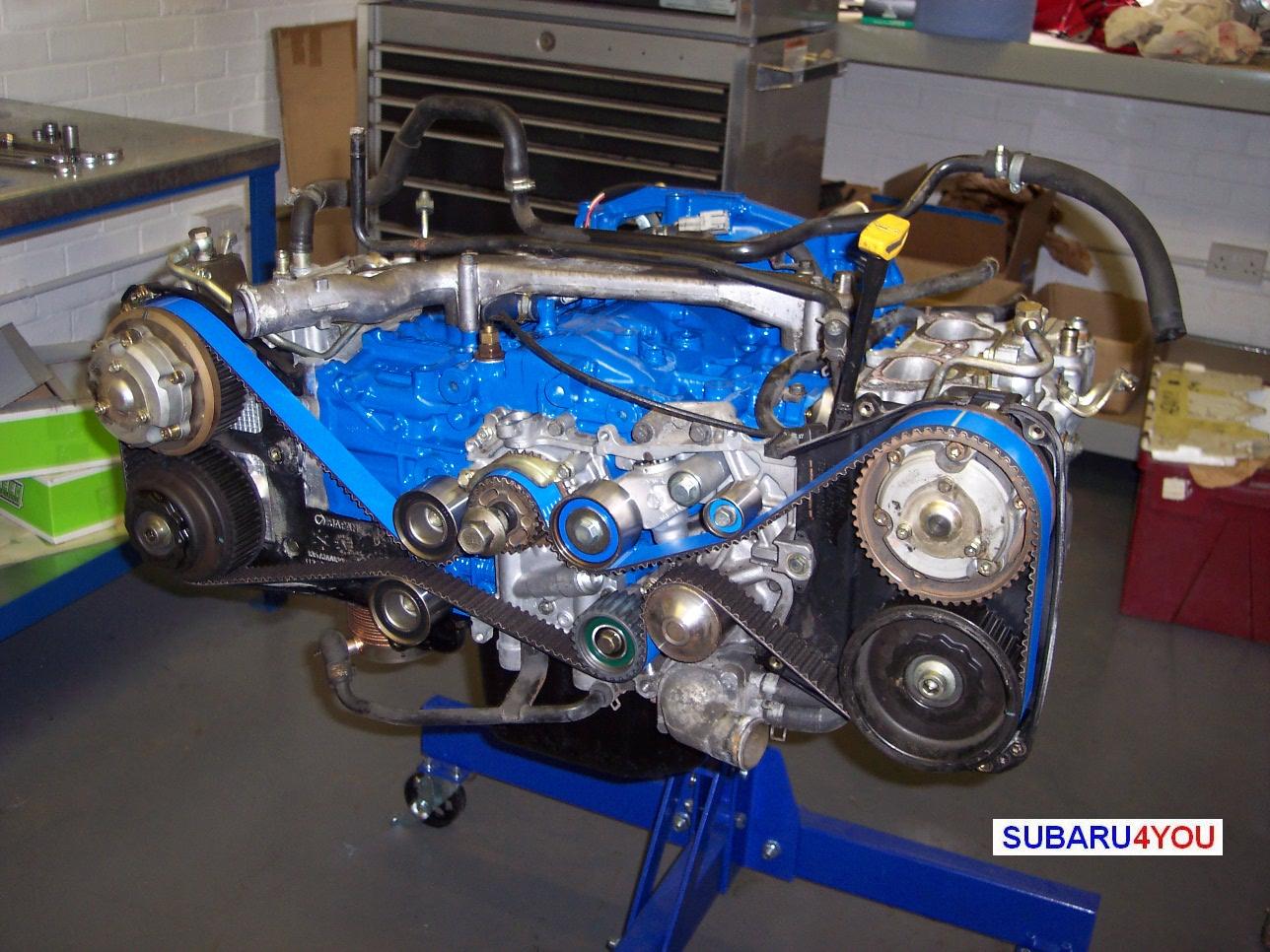 Subaru 2.35 Engine rebuild kevlar cambelt