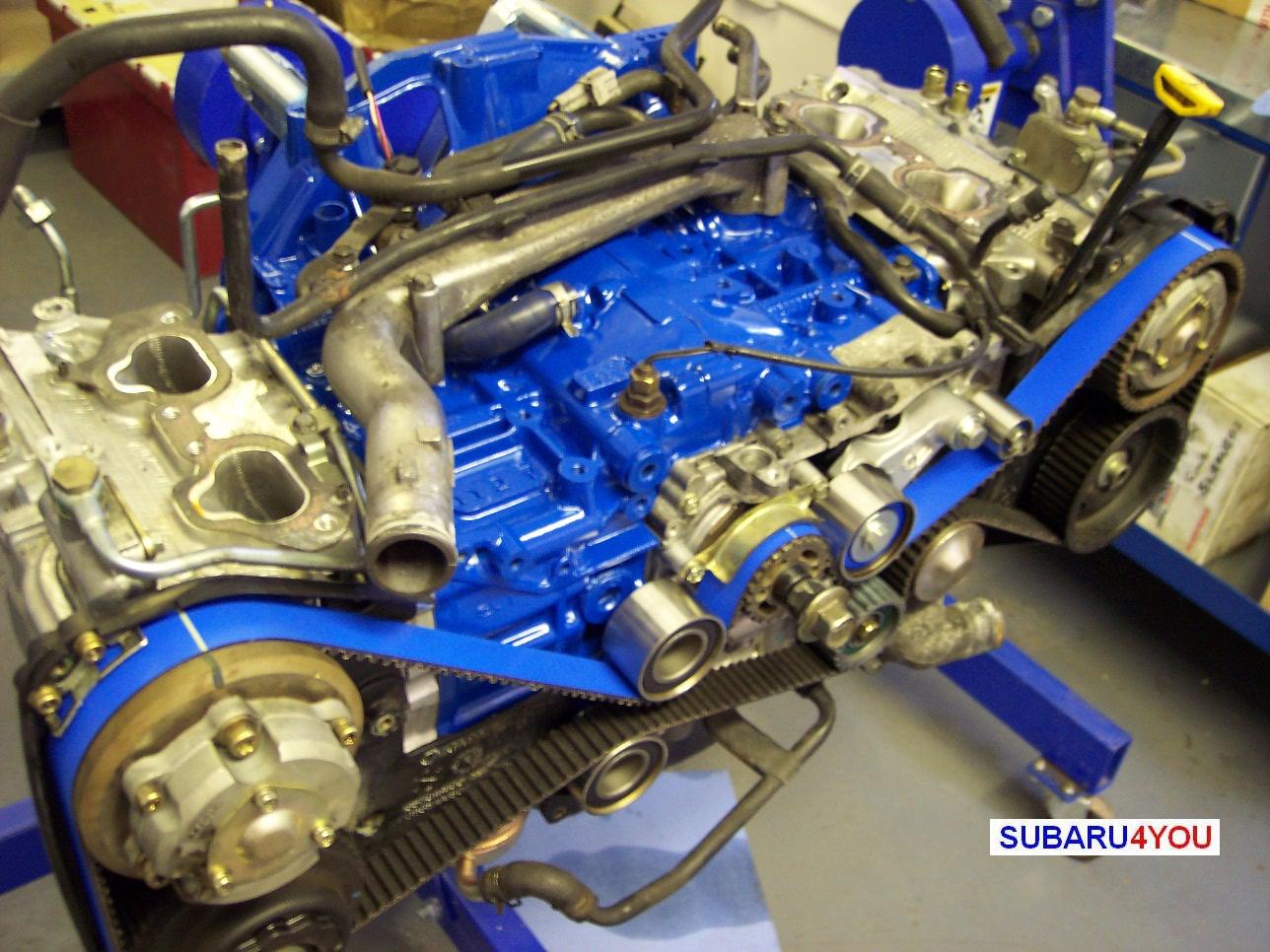 Subaru 2.35 Engine build water tube