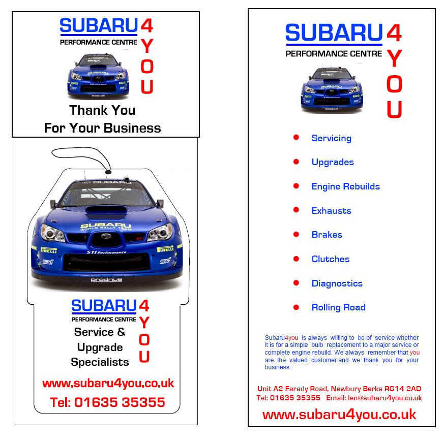 Subaru Impreza Air Freshener