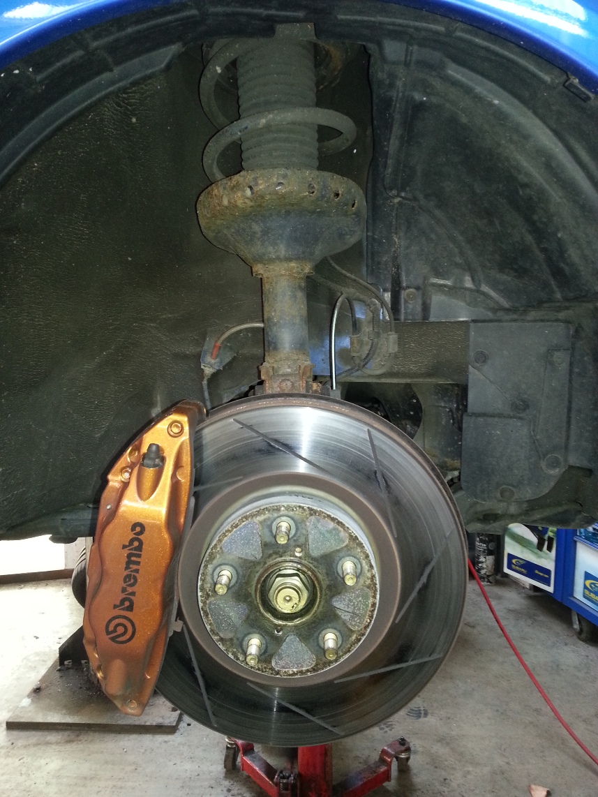 KSport 330mm brake kits Before fitting 4