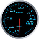 defi gauge blue intake manifold pressure