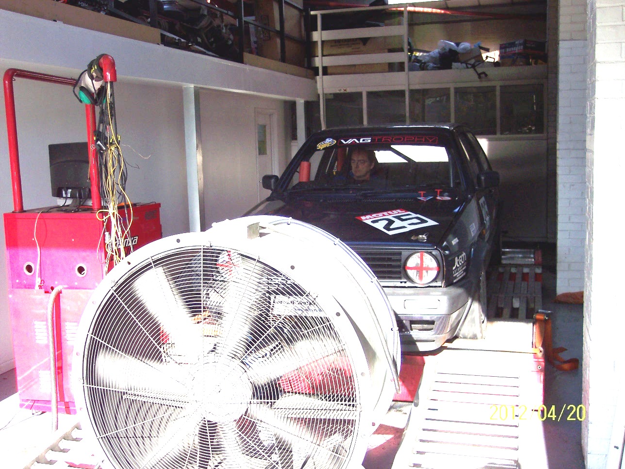 Car on Dyno Dynamics Rolling Road Pictures