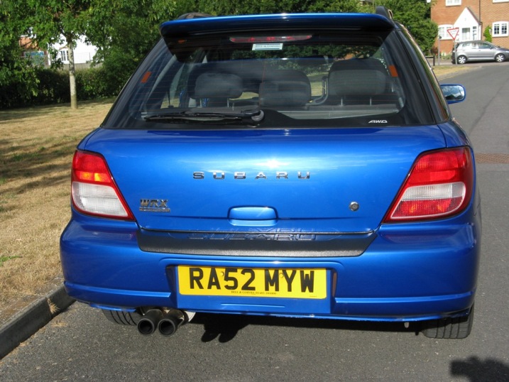 Subaru Impreza WRX Wagon MY2002