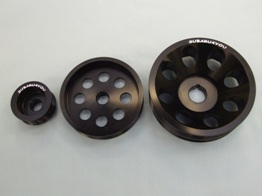 Lightened Lightweight Pulleys
