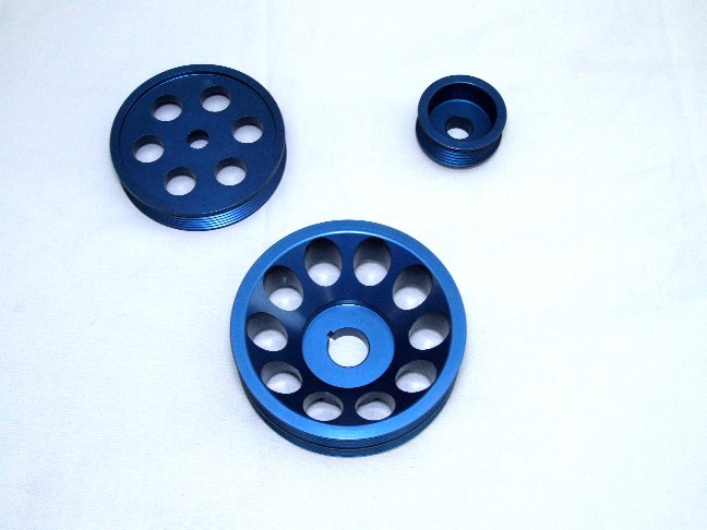 Subaru lightweight pulleys