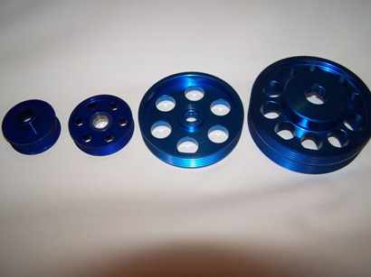 Lightened Lightweight Pulleys