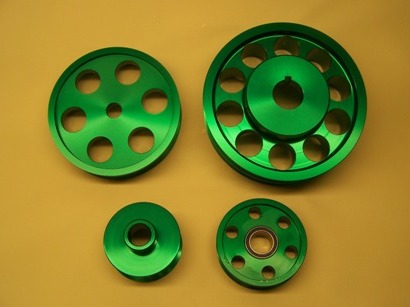 Lightened Lightweight Pulleys